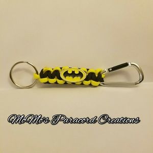 Batman Paracord Keychain. Handmade
